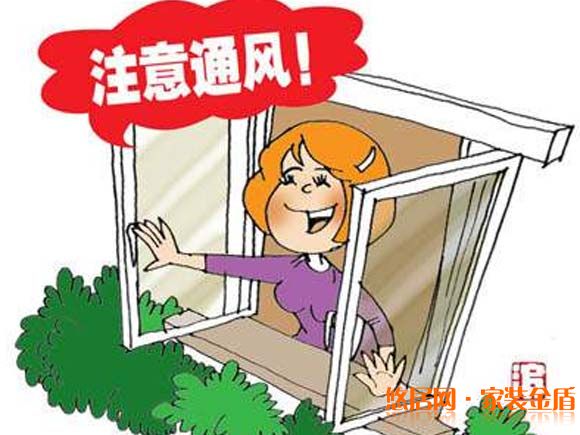 開窗通風