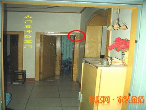 室內(nèi)風(fēng)水二：臥室門不要正對(duì)大門